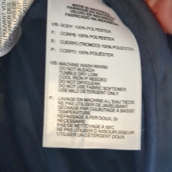 Adidas Track Jacket Mens XL Blue Vintage 2012 Running Streetwear 3 Stripe - Picture 6 of 9